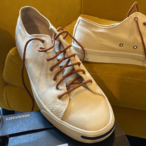 Converse Jack Percell Jeffrey 10.5M 12W in Natural - Picture 2 of 7